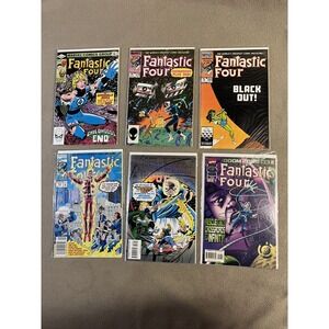 Fantastic Four Comic Book Lot 6 Issues 245 279 293 372 396 413